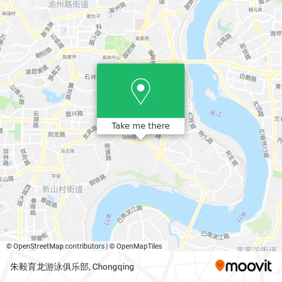 朱毅育龙游泳俱乐部 map