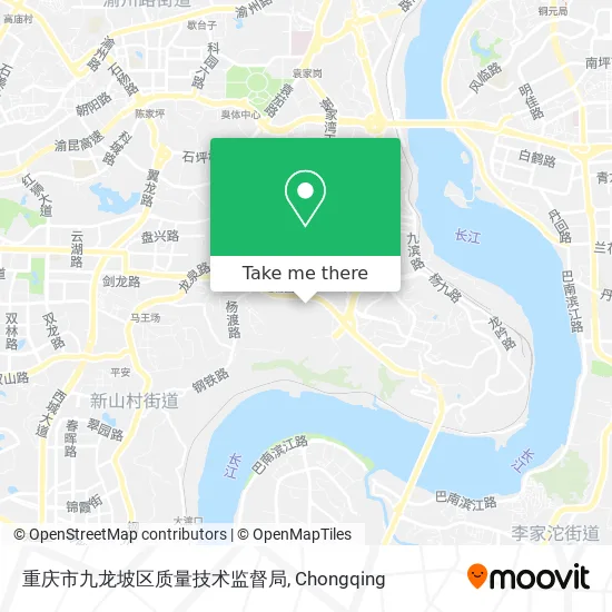 重庆市九龙坡区质量技术监督局 map