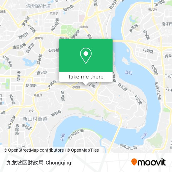 九龙坡区财政局 map