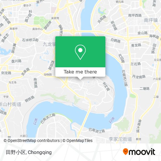 田野小区 map