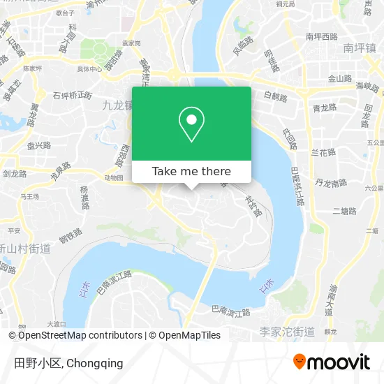 田野小区 map