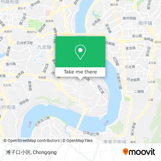 滩子口小区 map