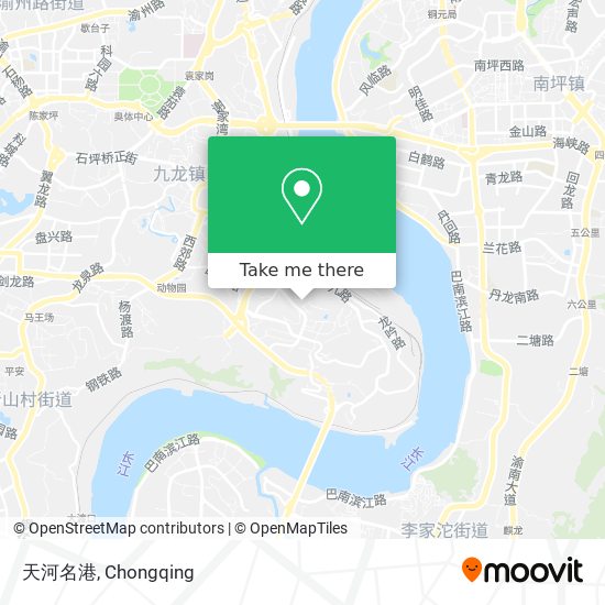 天河名港 map