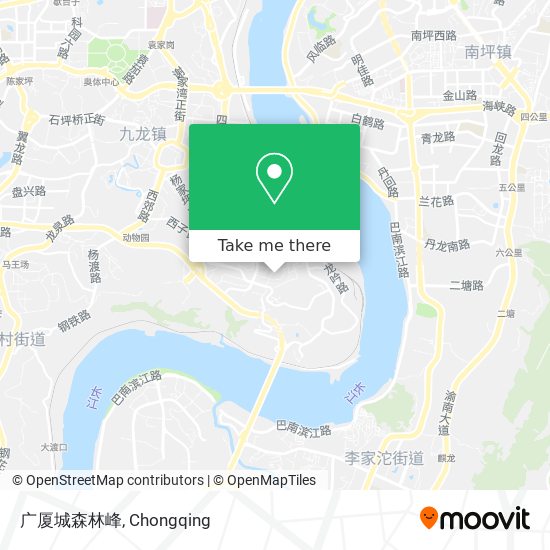 广厦城森林峰 map