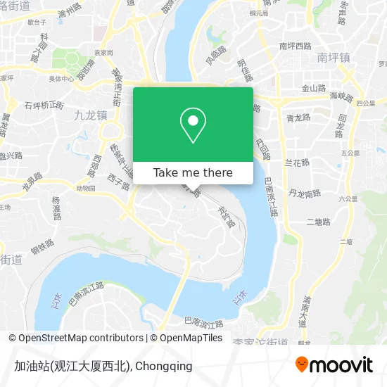 加油站(观江大厦西北) map