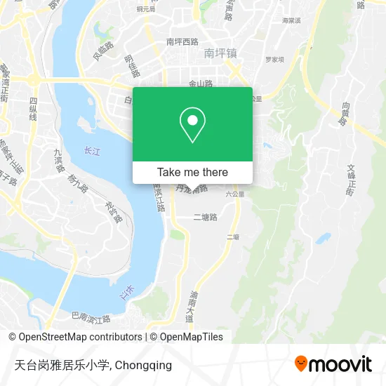 天台岗雅居乐小学 map
