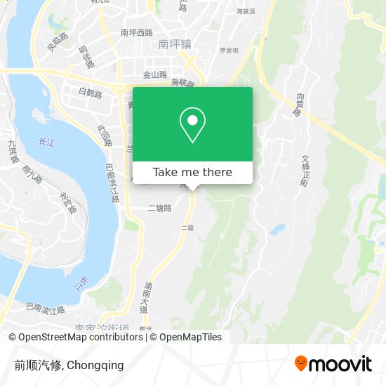 前顺汽修 map