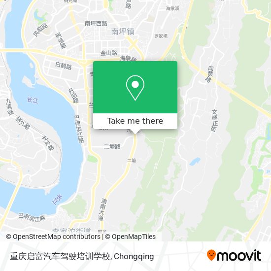 重庆启富汽车驾驶培训学校 map