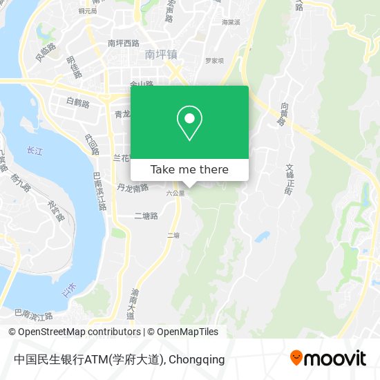 中国民生银行ATM(学府大道) map