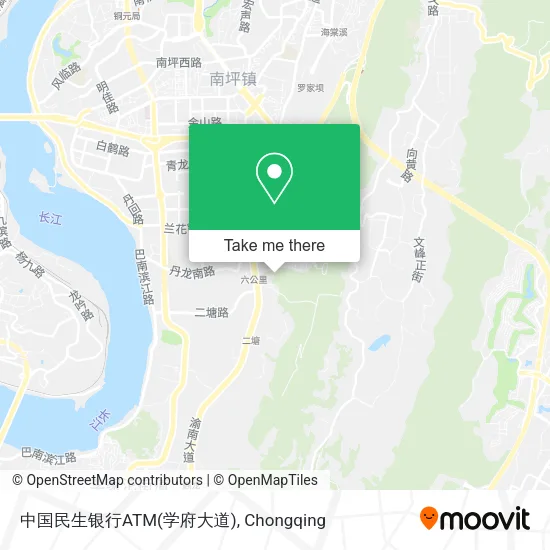 中国民生银行ATM(学府大道) map