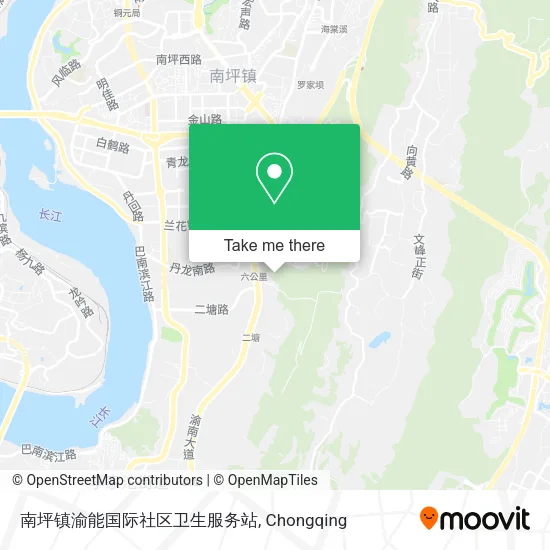 南坪镇渝能国际社区卫生服务站 map