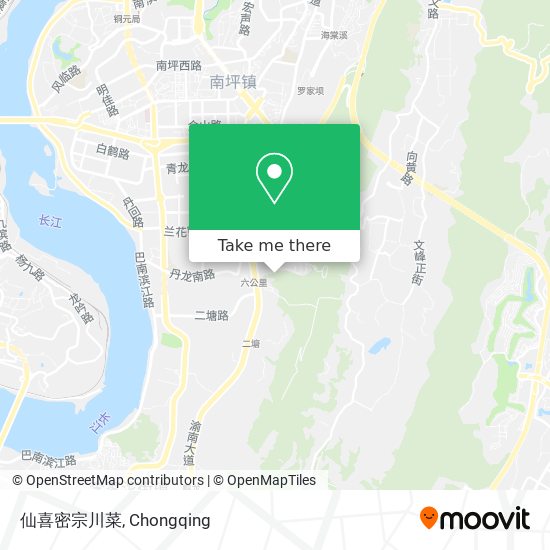 仙喜密宗川菜 map
