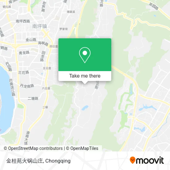 金桂苑火锅山庄 map