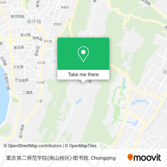 重庆第二师范学院(南山校区)-图书馆 map