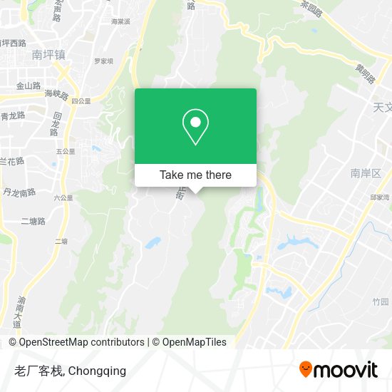 老厂客栈 map