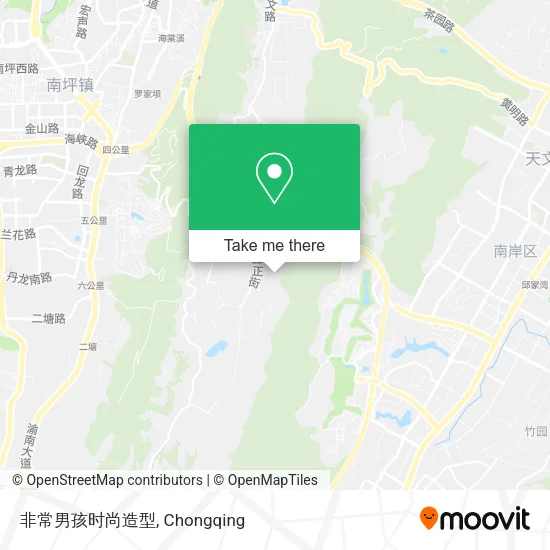 非常男孩时尚造型 map