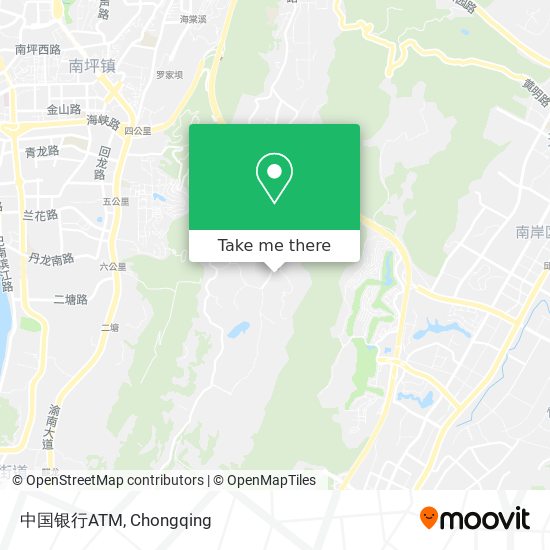 中国银行ATM map