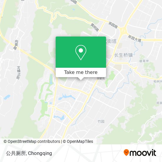 公共厕所 map
