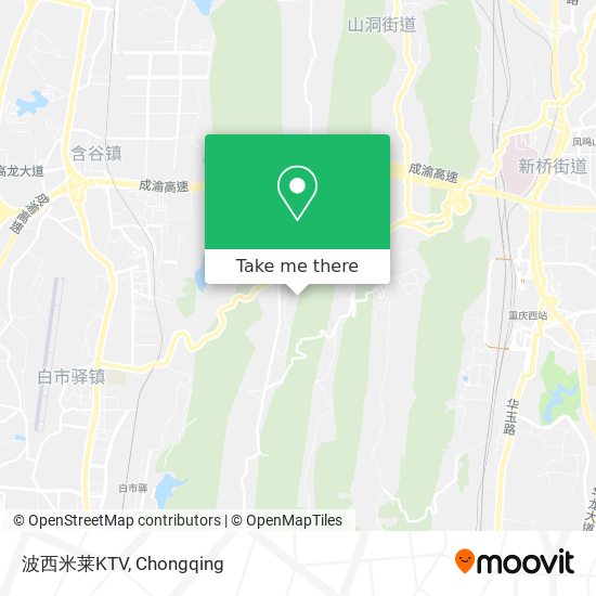 波西米莱KTV map