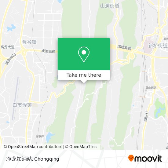 净龙加油站 map