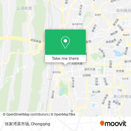 张家湾菜市场 map