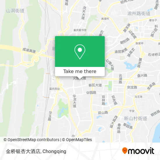 金桥银杏大酒店 map