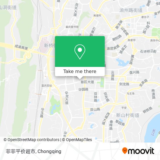 菲菲平价超市 map