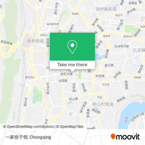 一家饺子馆 map