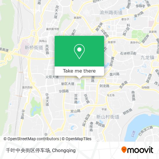 千叶中央街区停车场 map