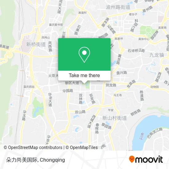 朵力尚美国际 map