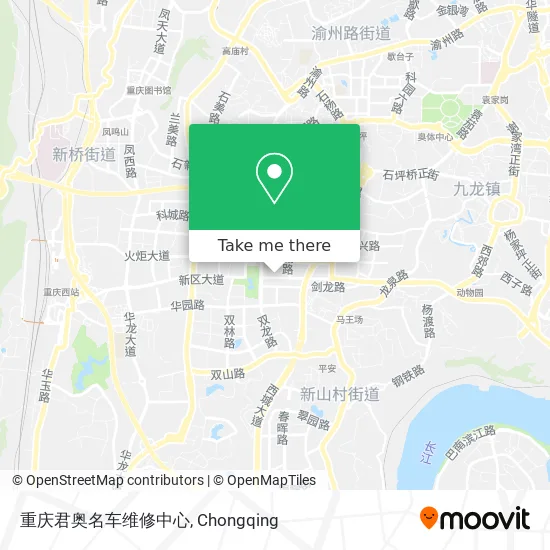 重庆君奥名车维修中心 map