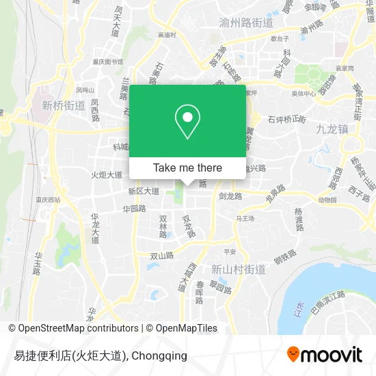 易捷便利店(火炬大道) map