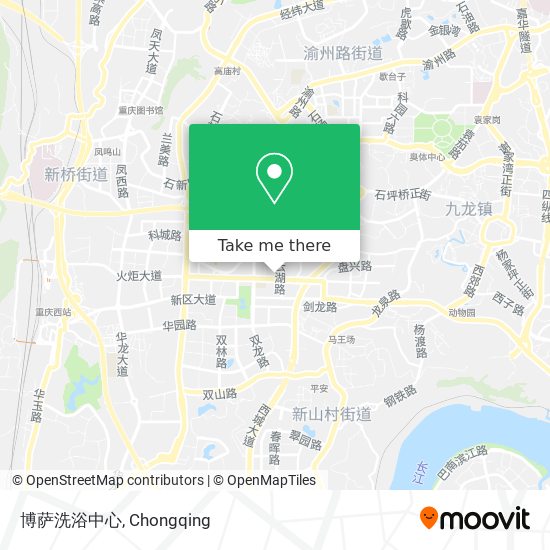 博萨洗浴中心 map