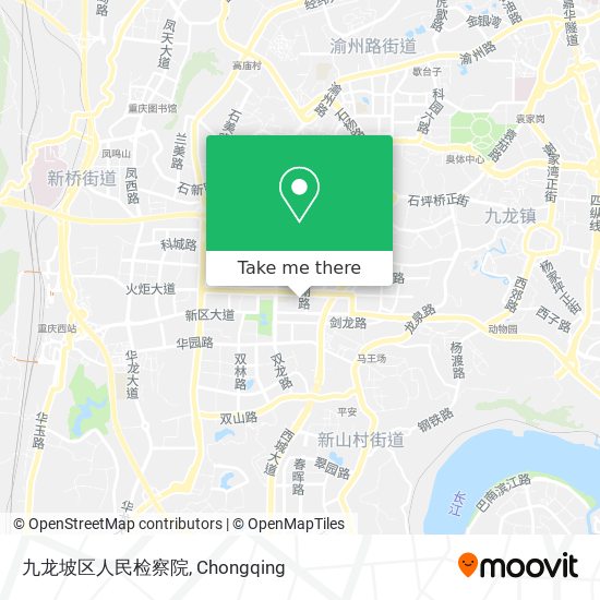 九龙坡区人民检察院 map