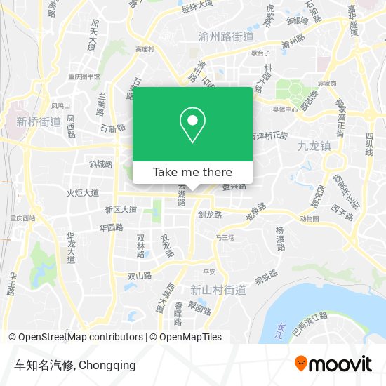 车知名汽修 map