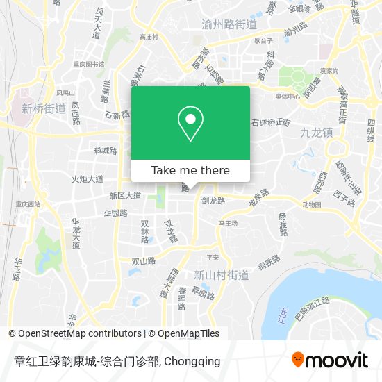 章红卫绿韵康城-综合门诊部 map