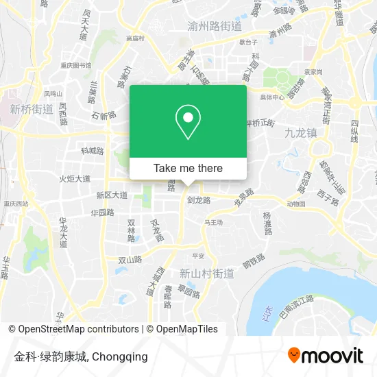 金科·绿韵康城 map