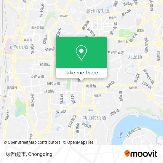 绿韵超市 map
