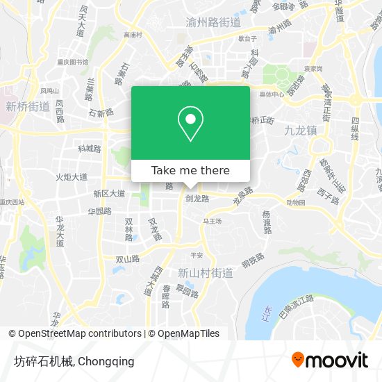 坊碎石机械 map