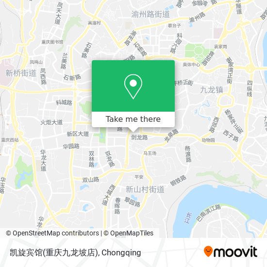 凯旋宾馆(重庆九龙坡店) map