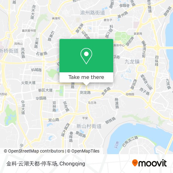 金科·云湖天都-停车场 map