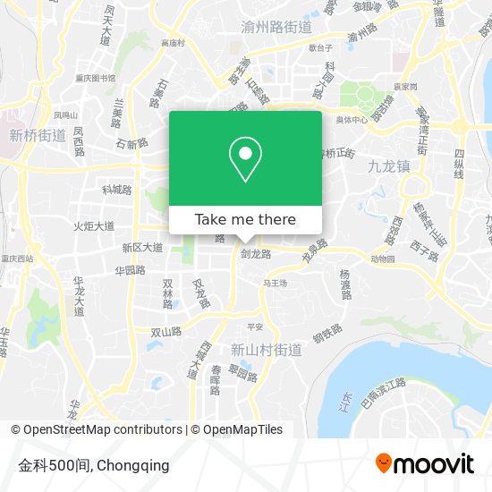 金科500间 map