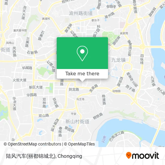 陆风汽车(丽都锦城北) map