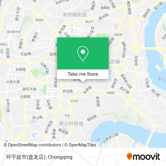 环宇超市(盘龙店) map