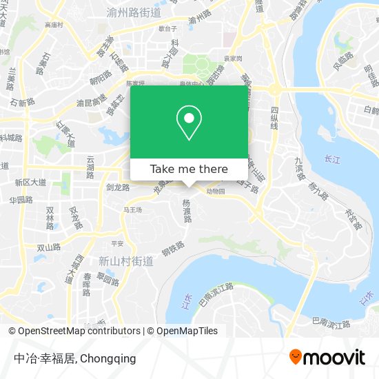 中冶·幸福居 map