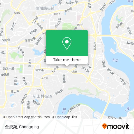 金虎苑 map