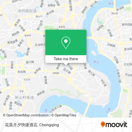 花晨月夕快捷酒店 map