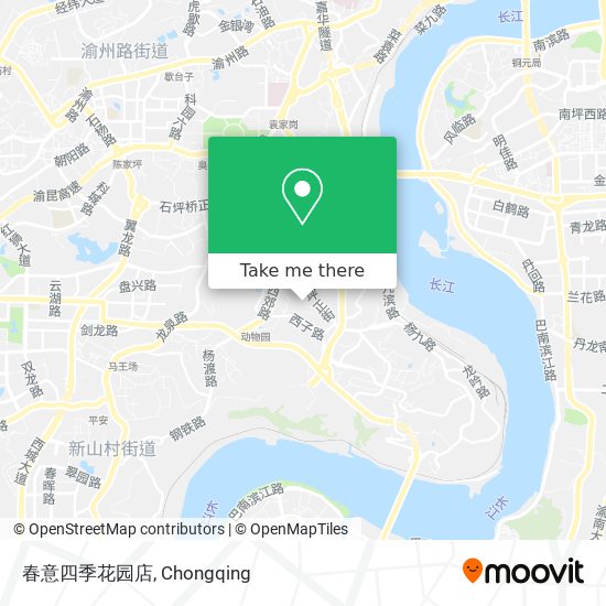 春意四季花园店 map