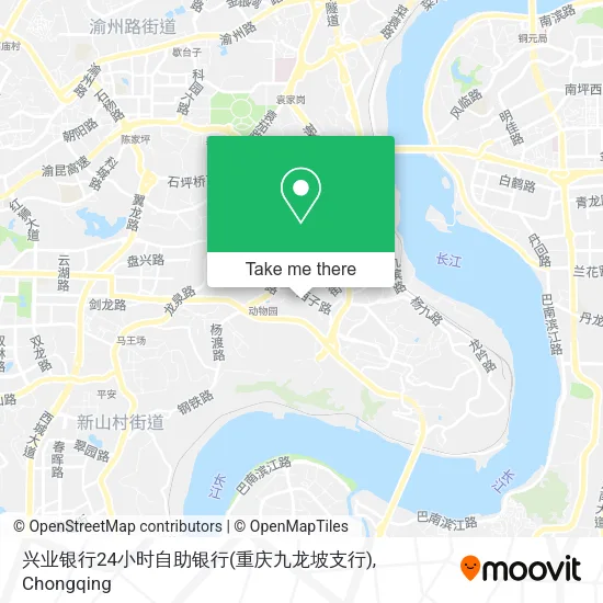 兴业银行24小时自助银行(重庆九龙坡支行) map