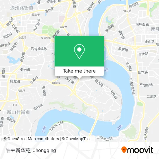皓林新华苑 map